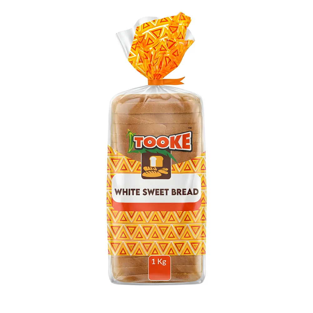 Tooke White Sweet Bread made from green banana flour